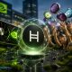 Pariul tăcut al Nvidia pe Hedera și febra retailului pentru tokenii AI